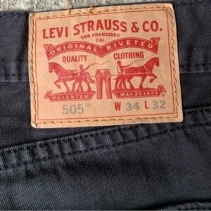 Levi’s Strauss man’s jeans